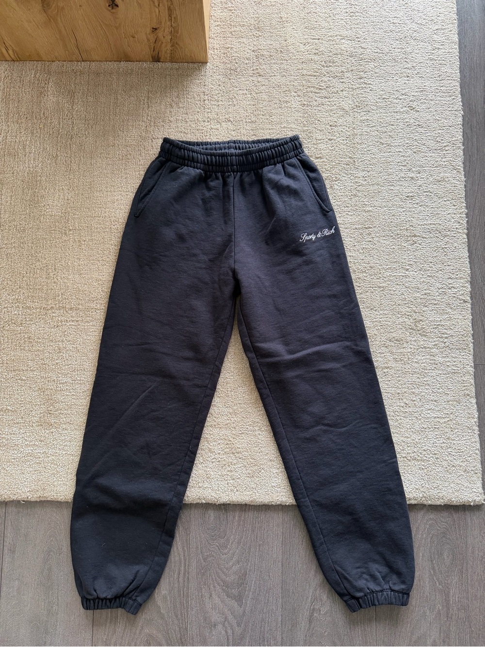 Sporty & Rich Black Sweatpants